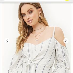 Cute off the shoulder top